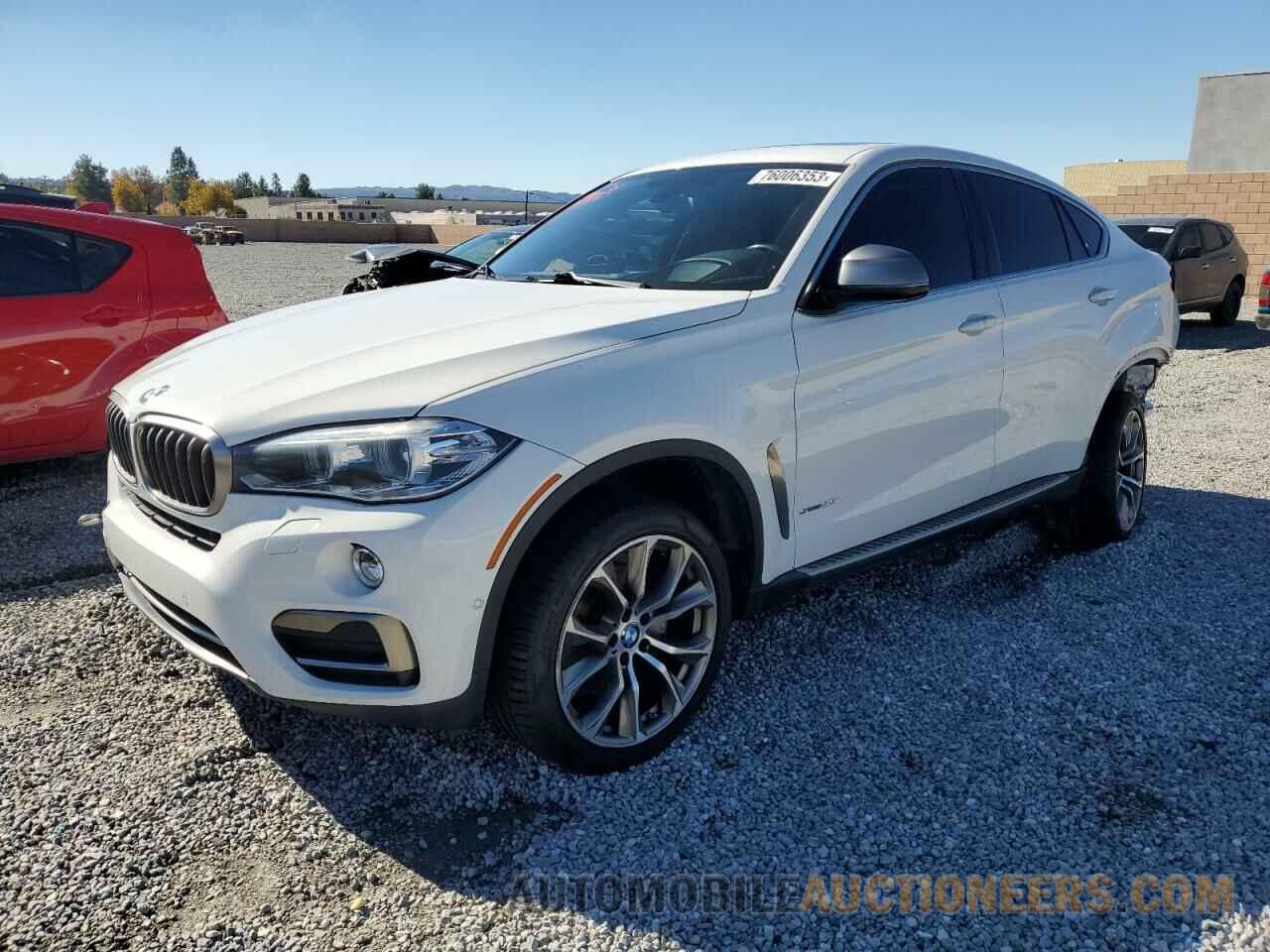 5UXKU0C57G0F92576 BMW X6 2016