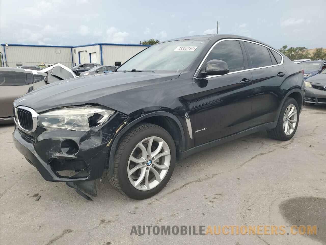 5UXKU0C58G0F92554 BMW X6 2016