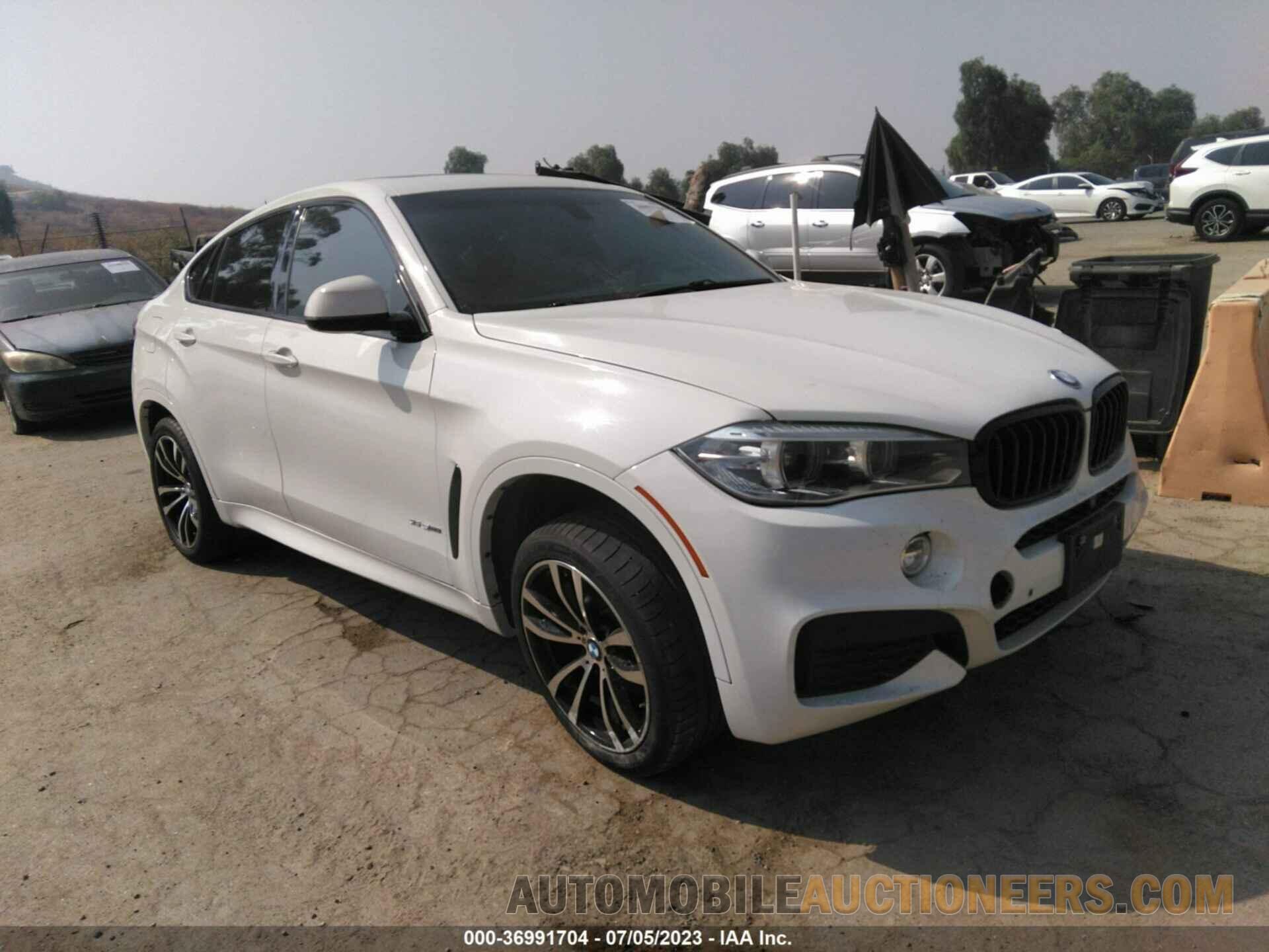 5UXKU0C58G0F93476 BMW X6 2016