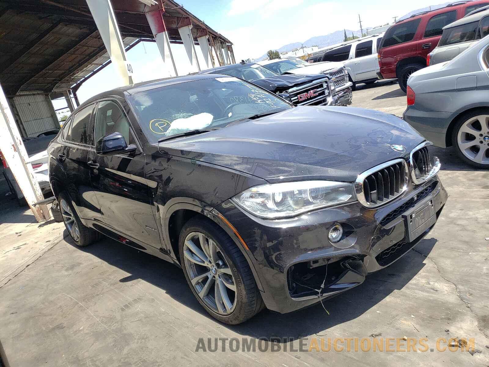 5UXKU0C5XG0F92717 BMW X6 2016