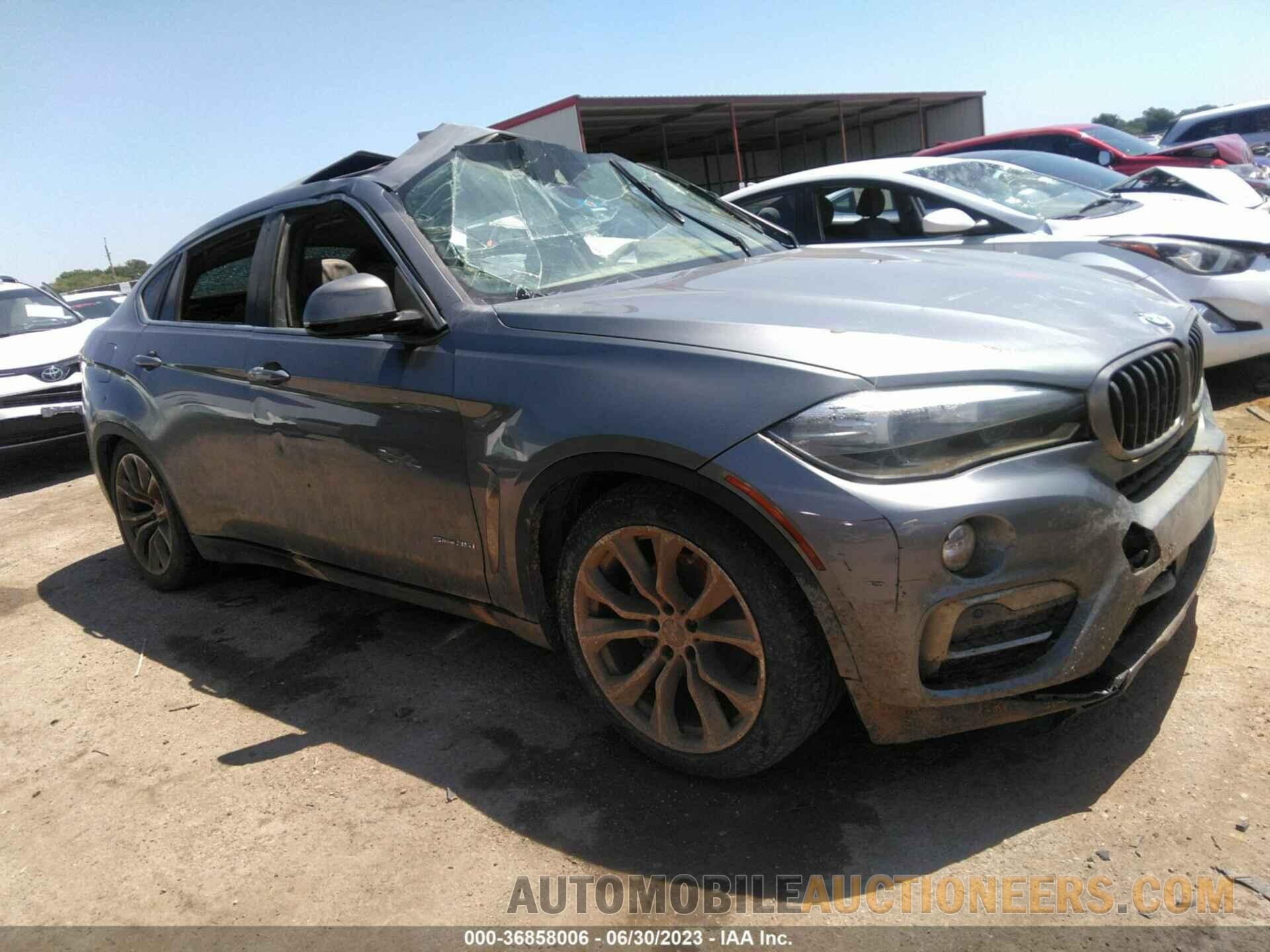 5UXKU0C5XJ0G80707 BMW X6 2018