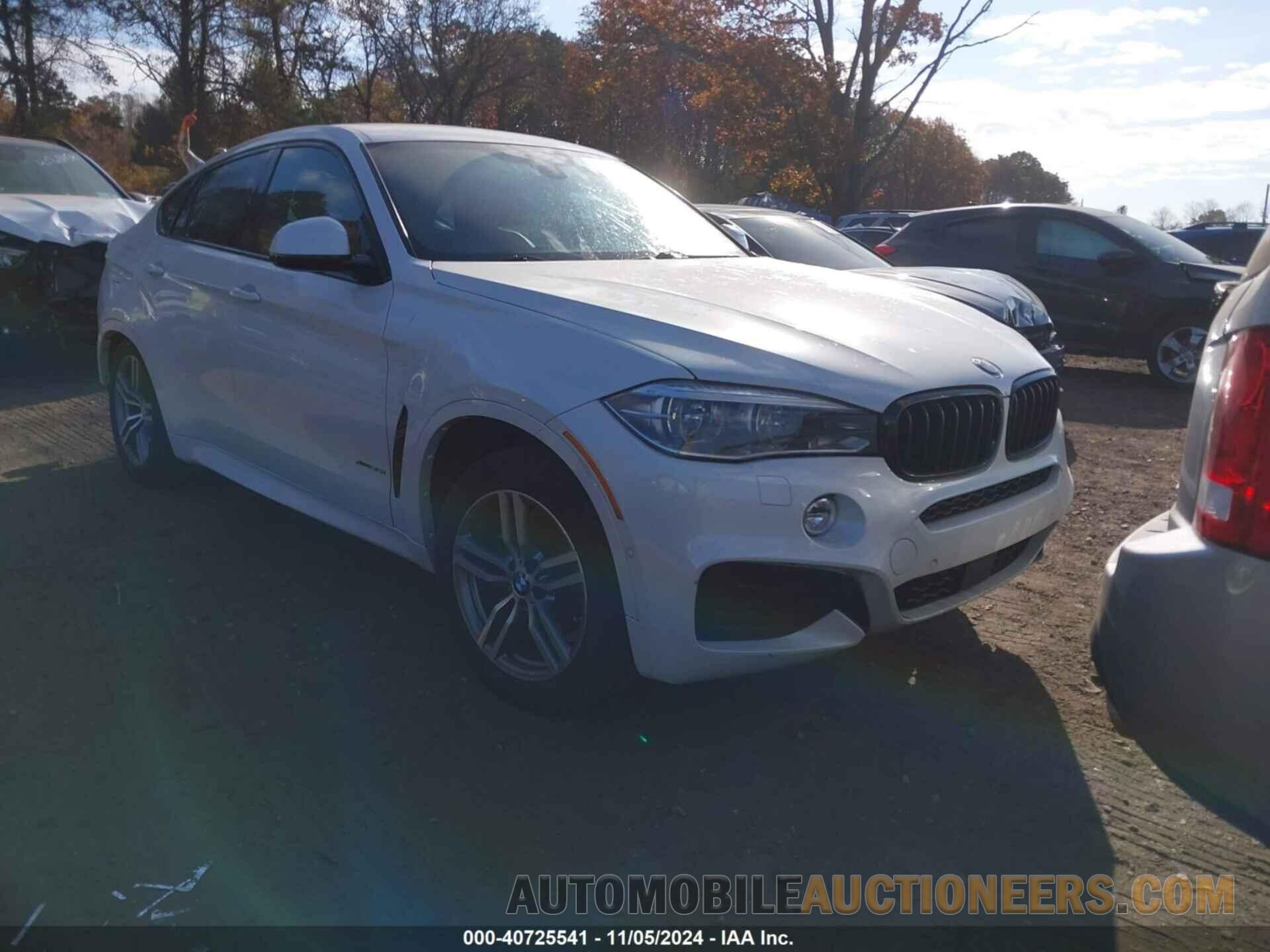 5UXKU2C30H0X47106 BMW X6 2017