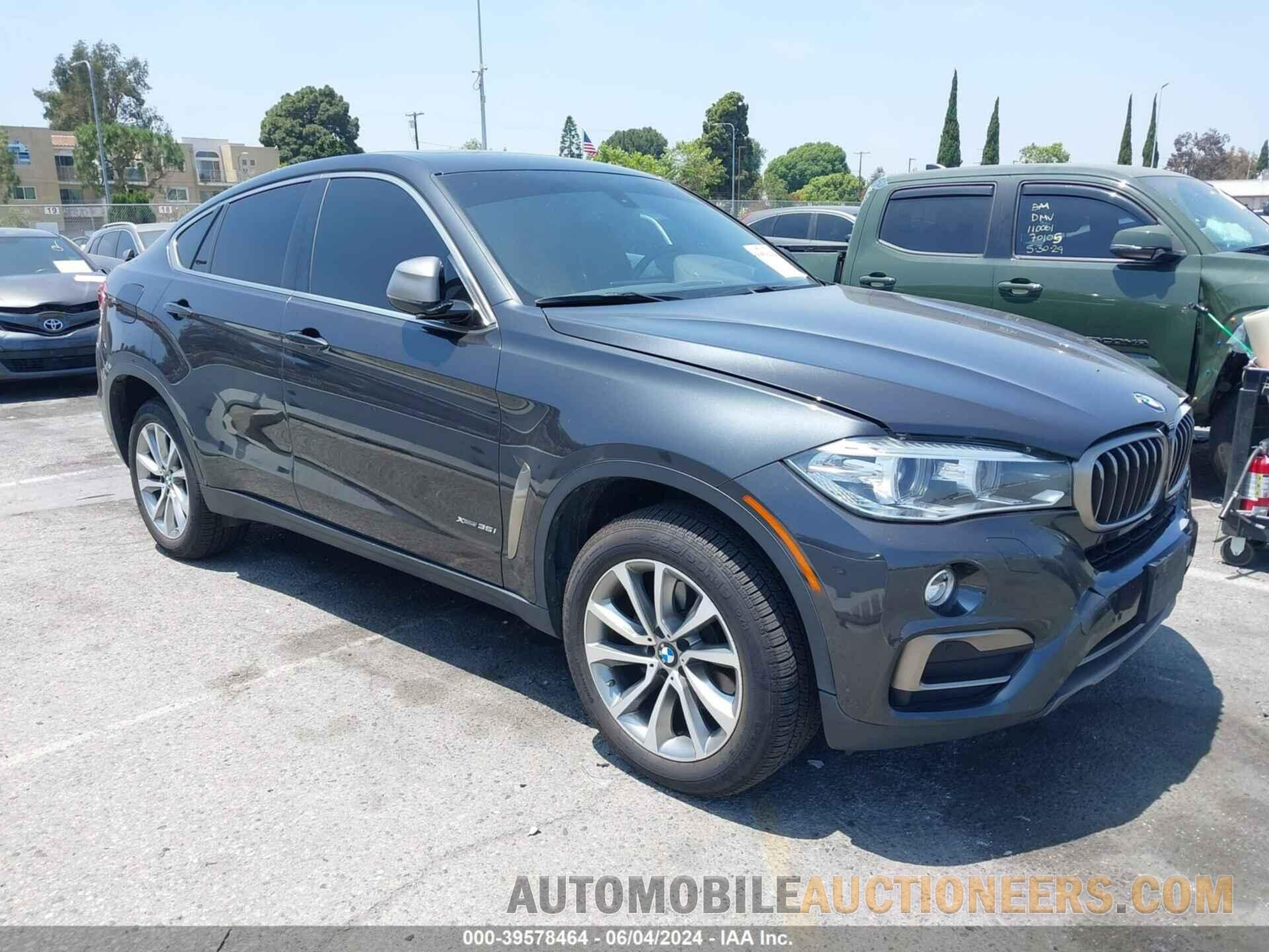 5UXKU2C31H0X46997 BMW X6 2017