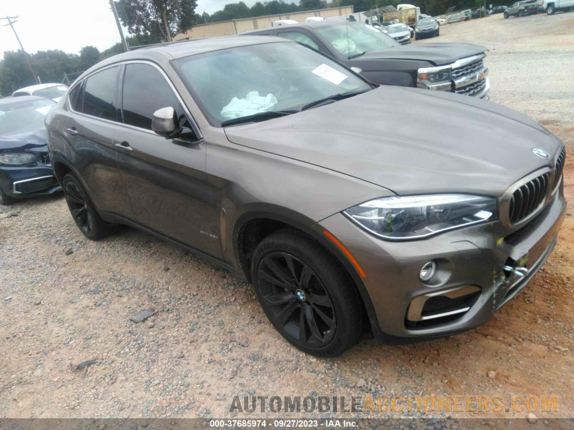 5UXKU2C31H0X47695 BMW X6 2017