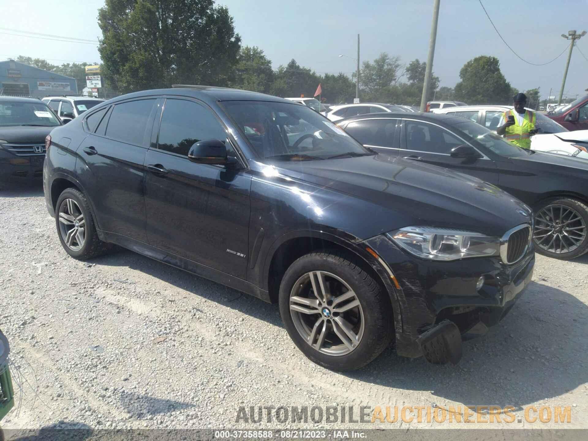 5UXKU2C32H0X47821 BMW X6 2017