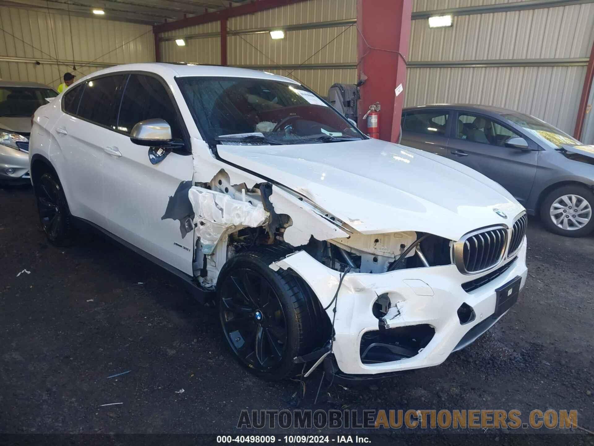 5UXKU2C33H0U30209 BMW X6 2017