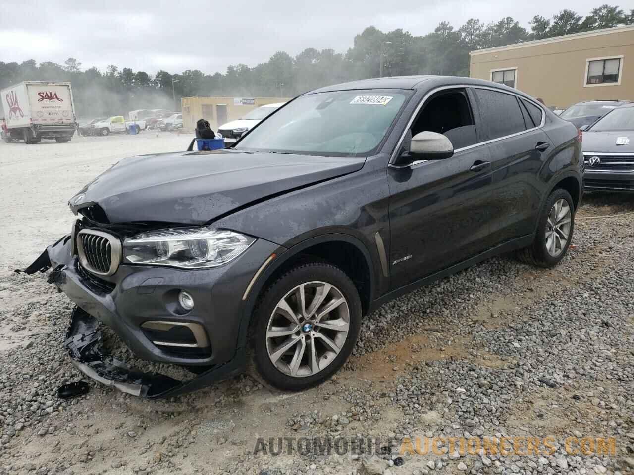 5UXKU2C35H0U28414 BMW X6 2017