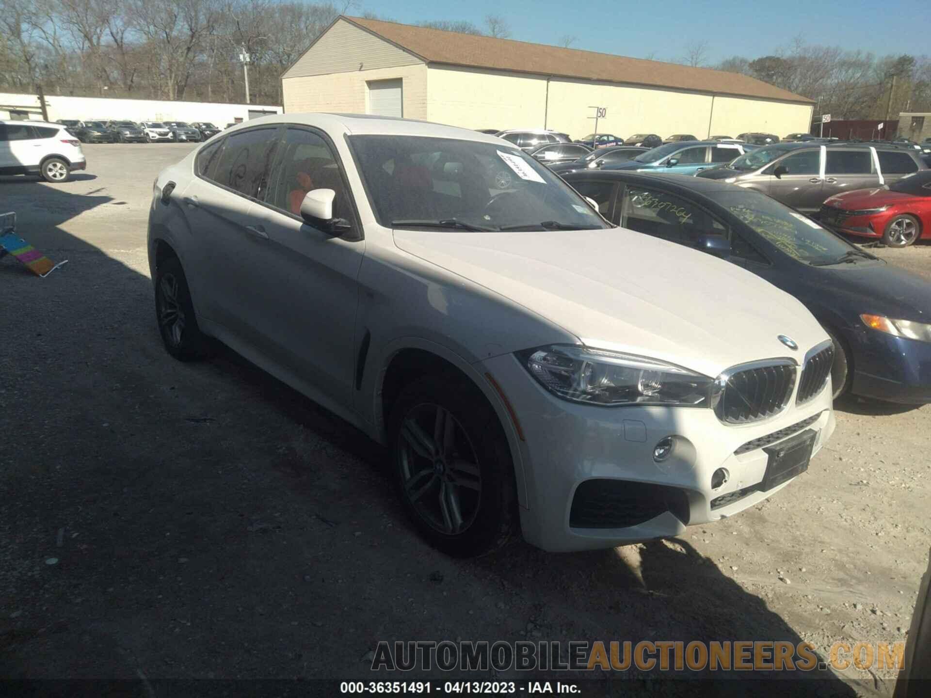 5UXKU2C35H0U29238 BMW X6 2017