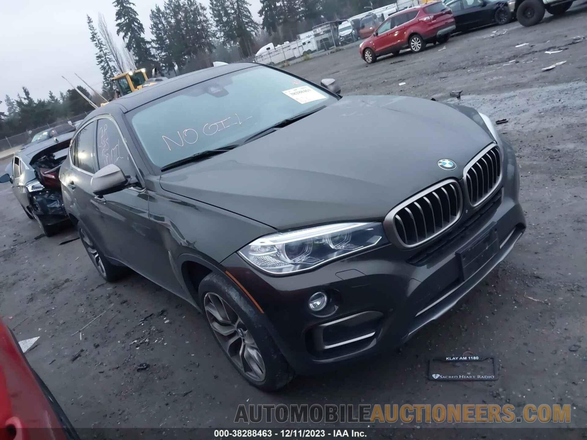 5UXKU2C36H0U28423 BMW X6 2017