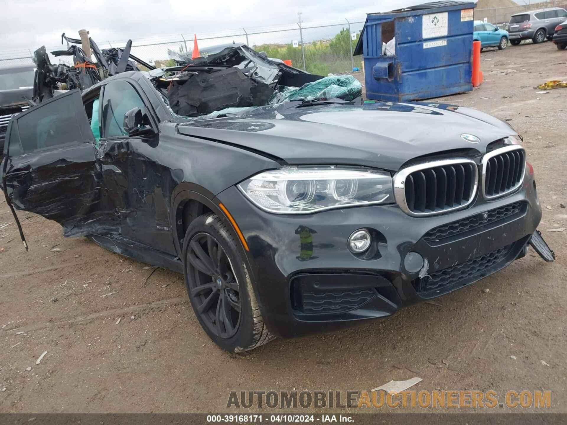 5UXKU2C36H0U29958 BMW X6 2017