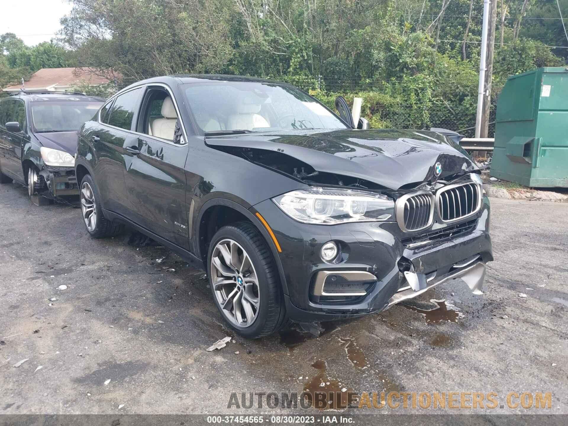 5UXKU2C36H0U30351 BMW X6 2017