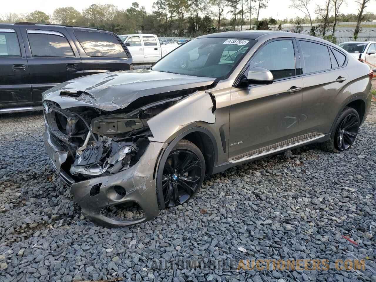 5UXKU2C37H0U29161 BMW X6 2017