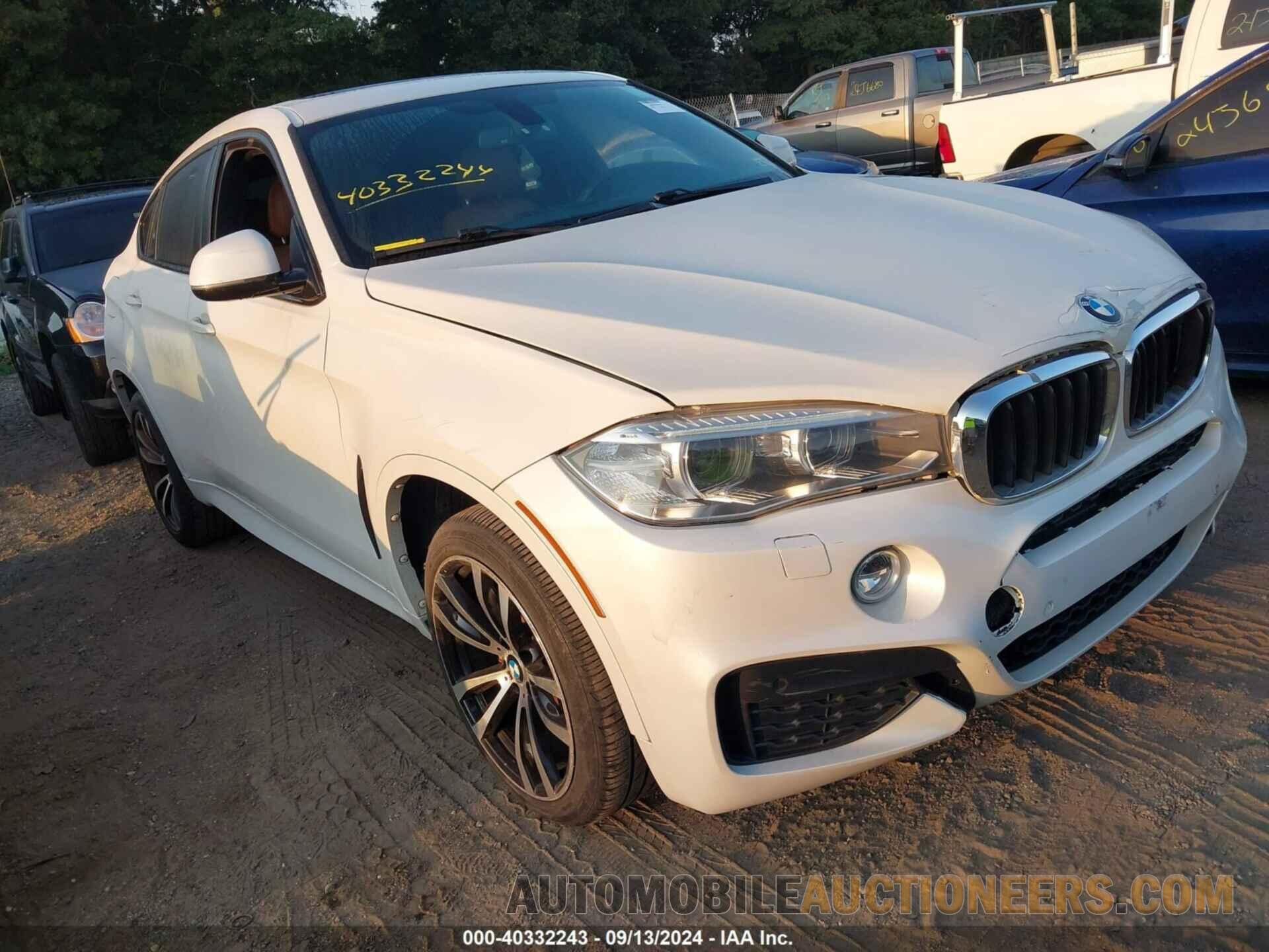 5UXKU2C37H0U29936 BMW X6 2017