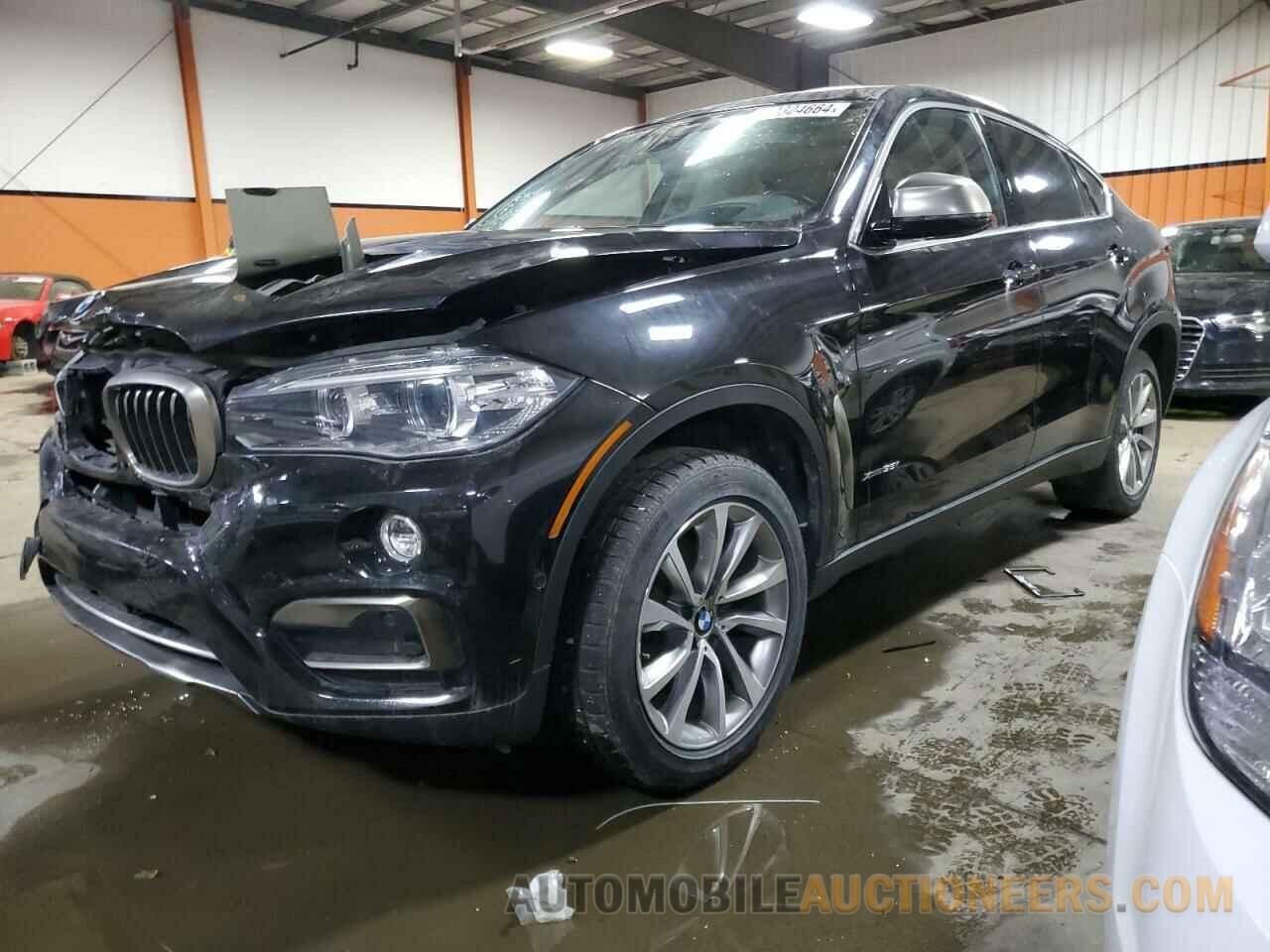 5UXKU2C37H0X47412 BMW X6 2017