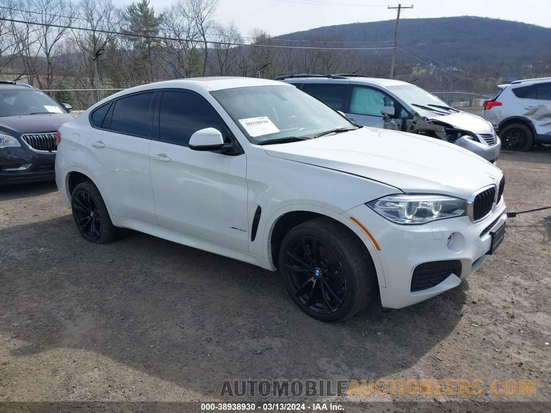 5UXKU2C37H0X47443 BMW X6 2017