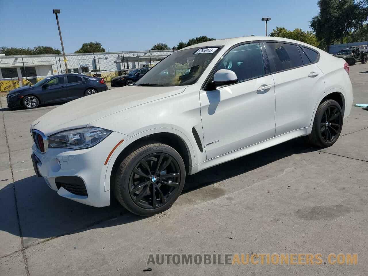 5UXKU2C37H0X47572 BMW X6 2017