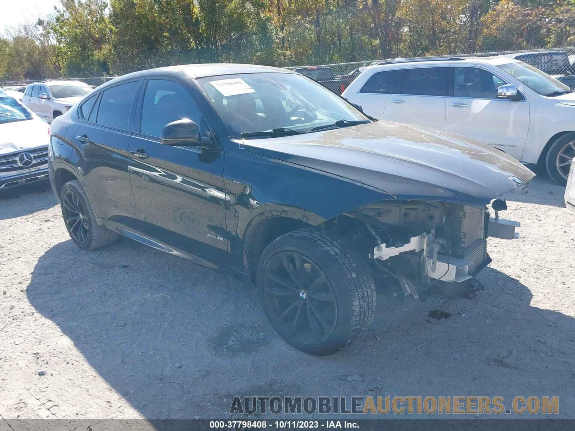 5UXKU2C37H0X48091 BMW X6 2017