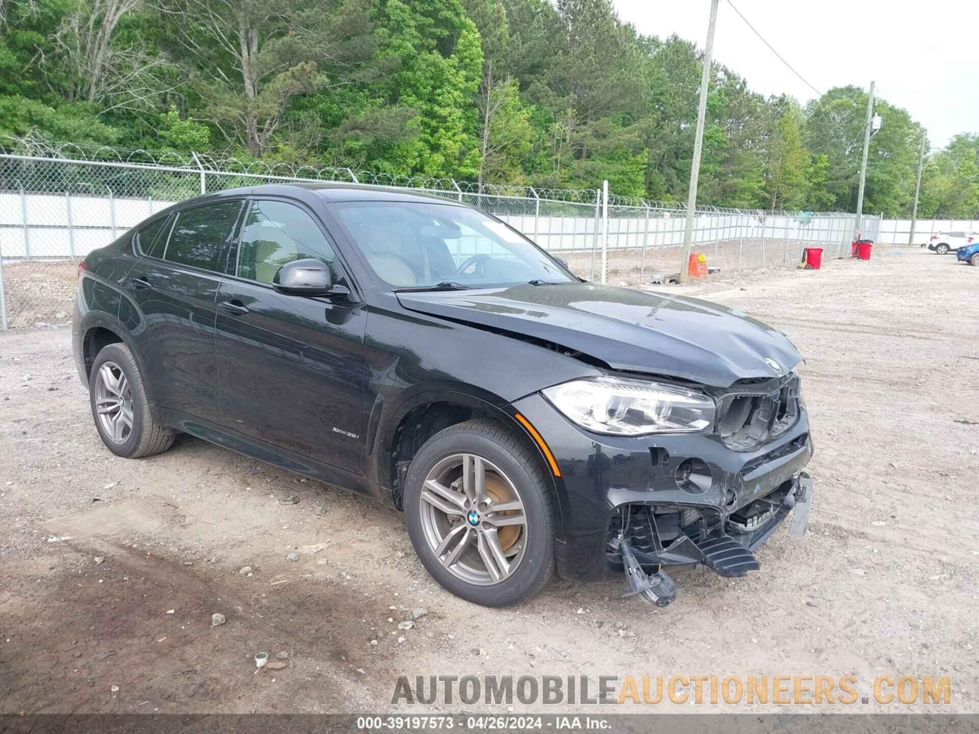 5UXKU2C39H0X47346 BMW X6 2017