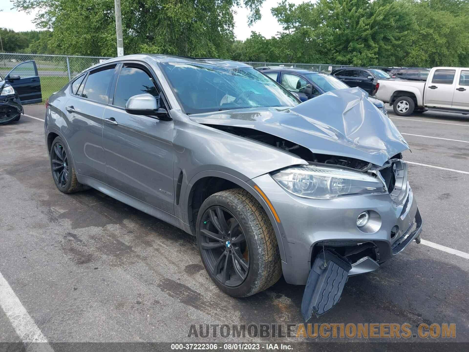 5UXKU2C39H0X47993 BMW X6 2017