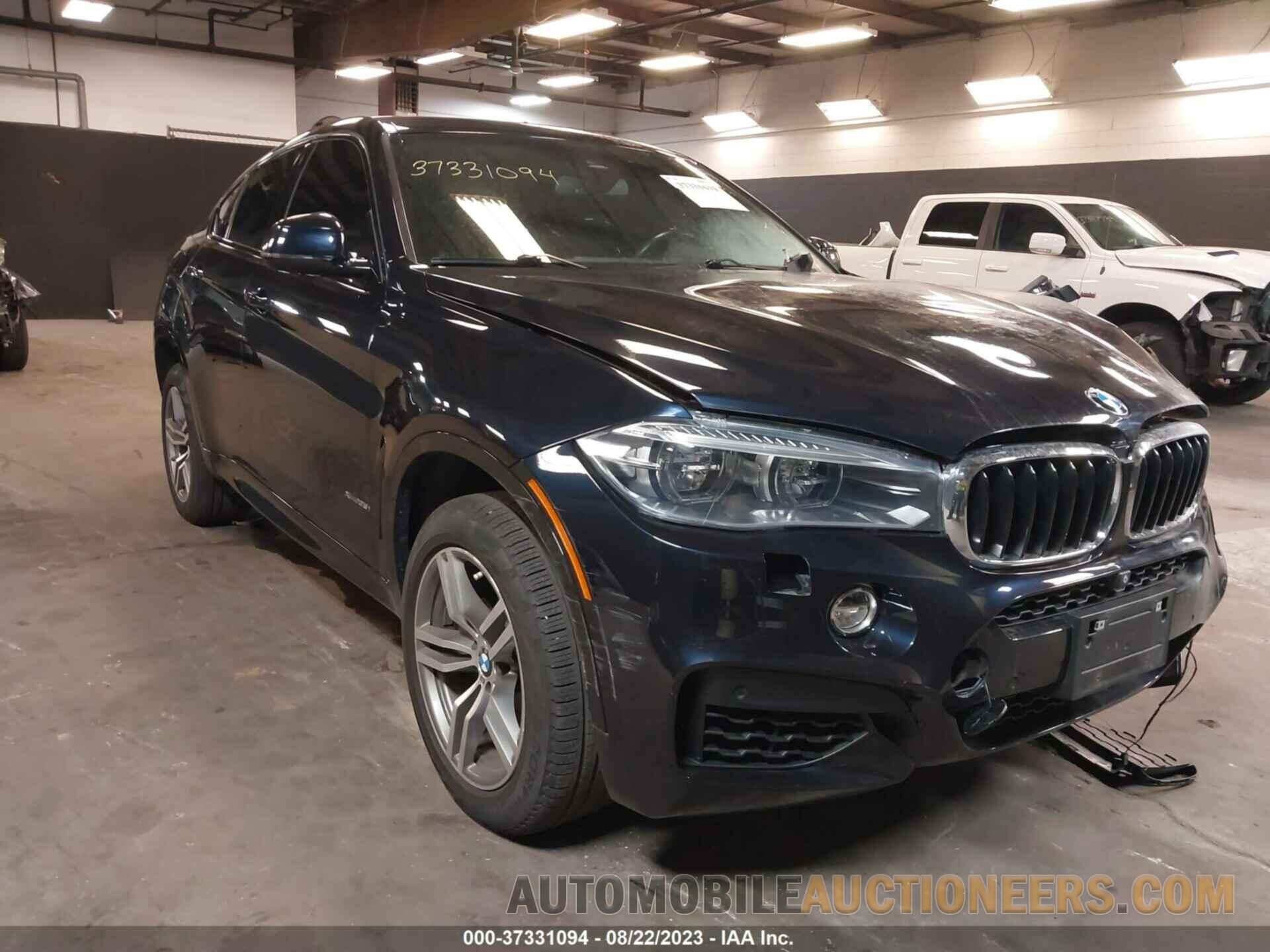 5UXKU2C3XH0U28747 BMW X6 2017