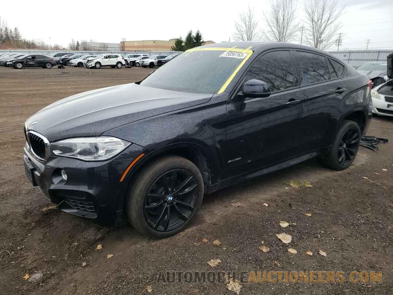 5UXKU2C3XH0X47744 BMW X6 2017