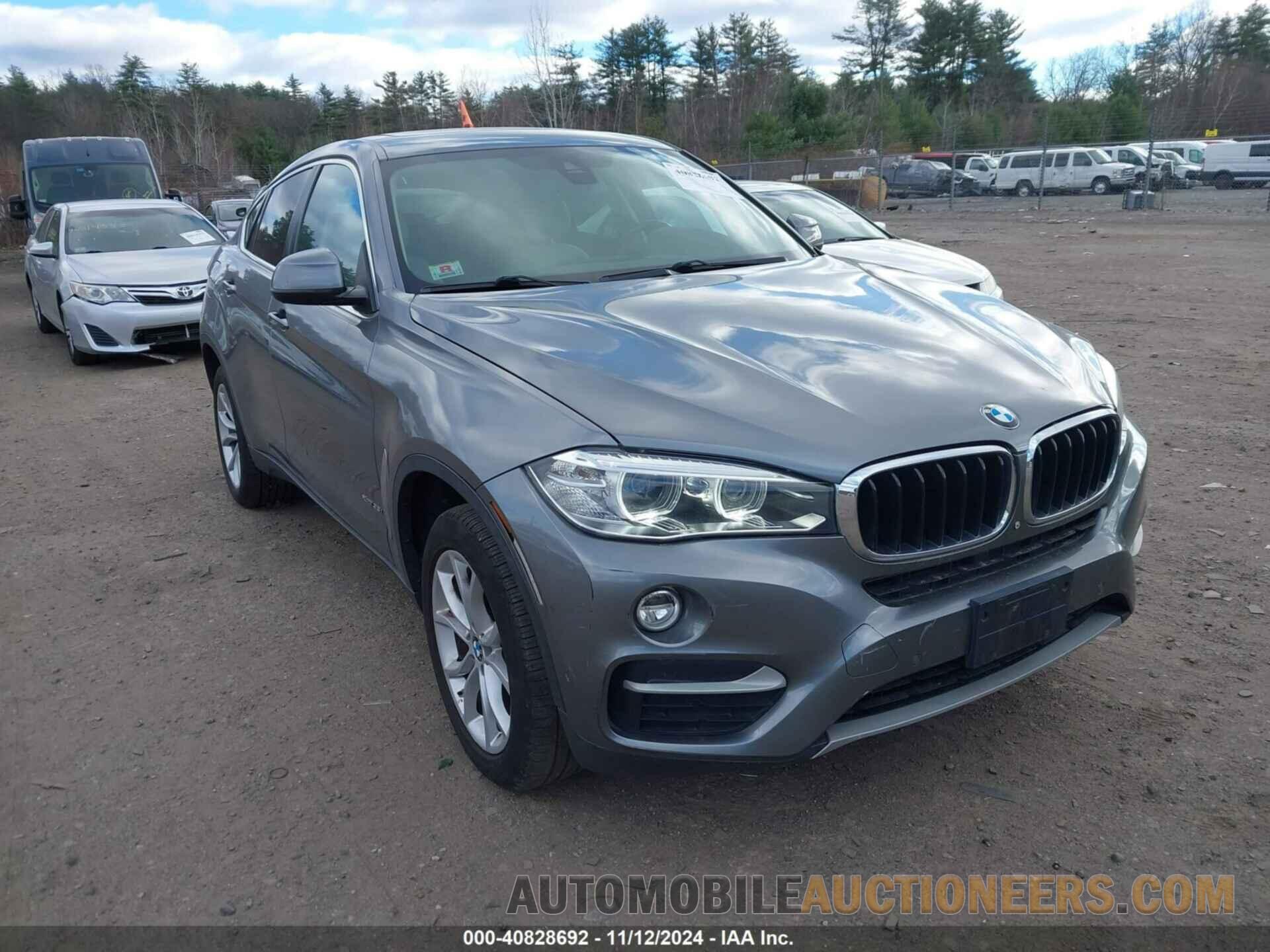 5UXKU2C50F0F96298 BMW X6 2015