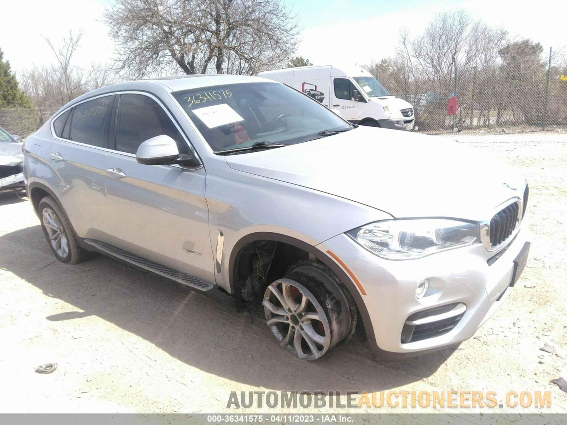 5UXKU2C50F0N75674 BMW X6 2015