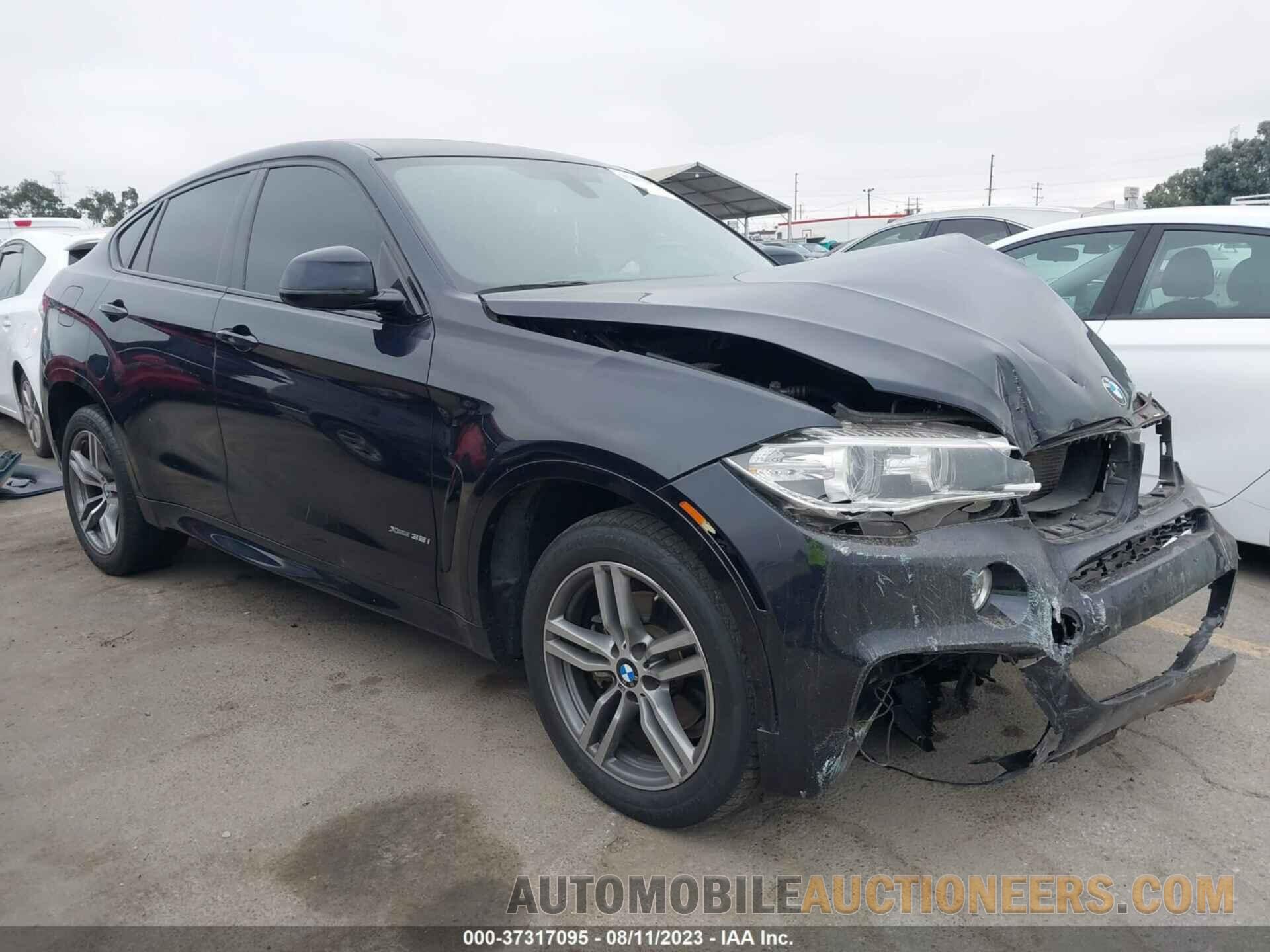 5UXKU2C50F0N77618 BMW X6 2015