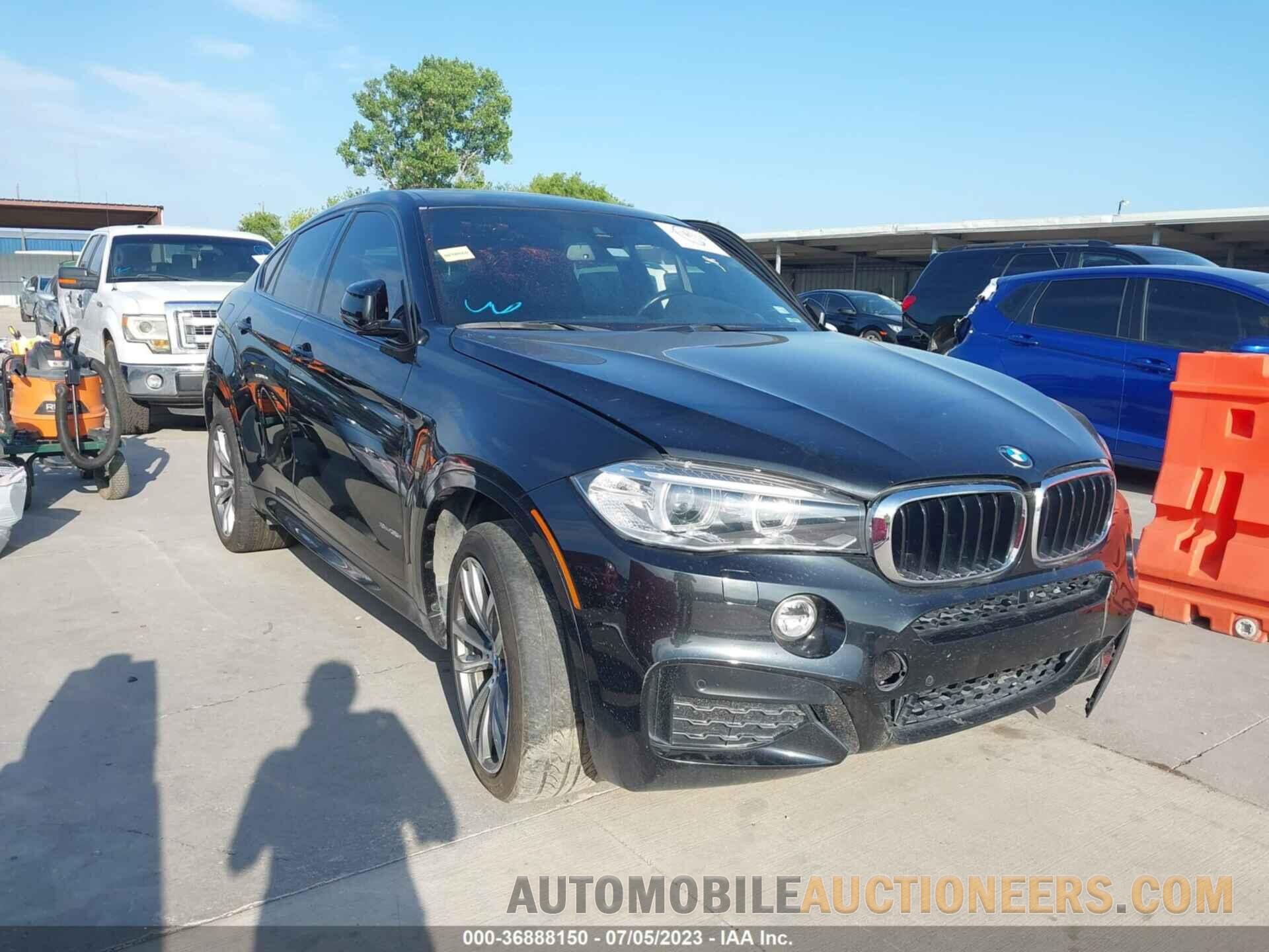 5UXKU2C52F0F96285 BMW X6 2015