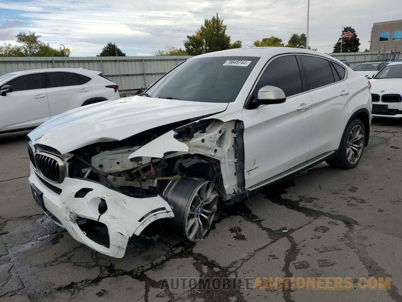 5UXKU2C52F0N77166 BMW X6 2015