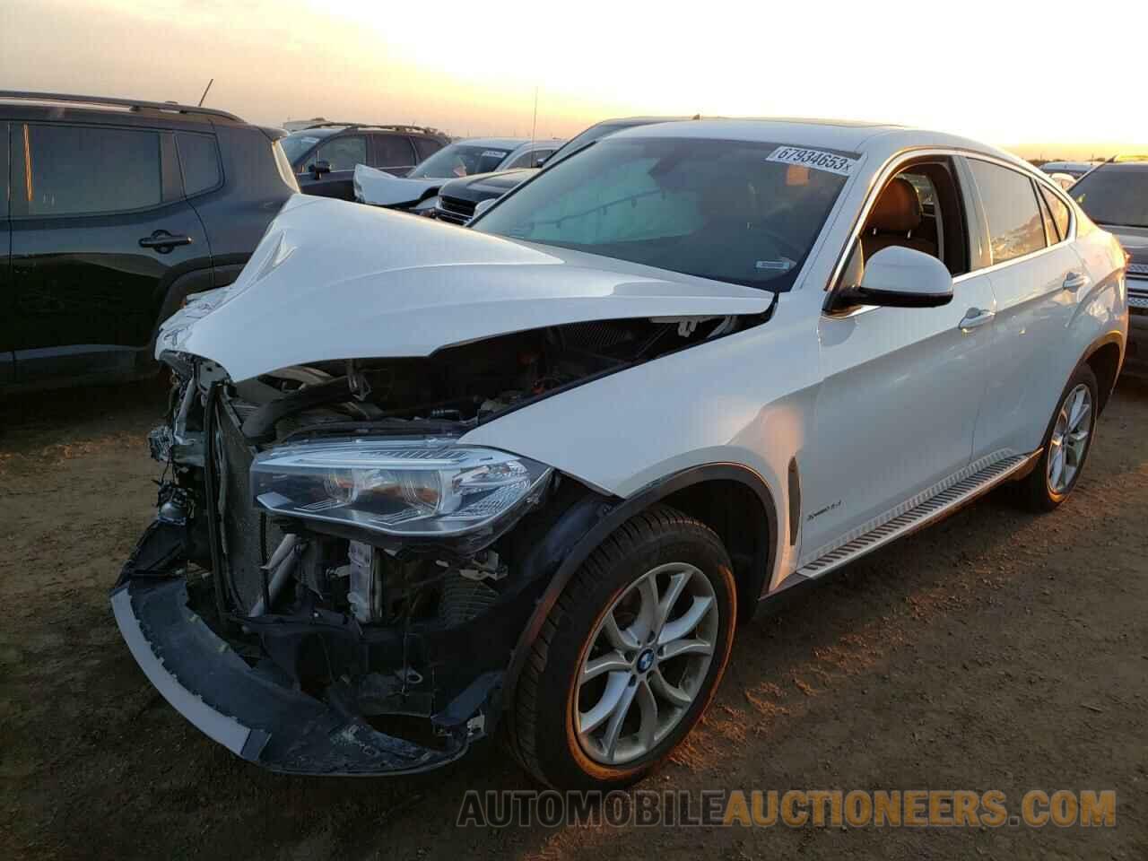 5UXKU2C52G0N81817 BMW X6 2016