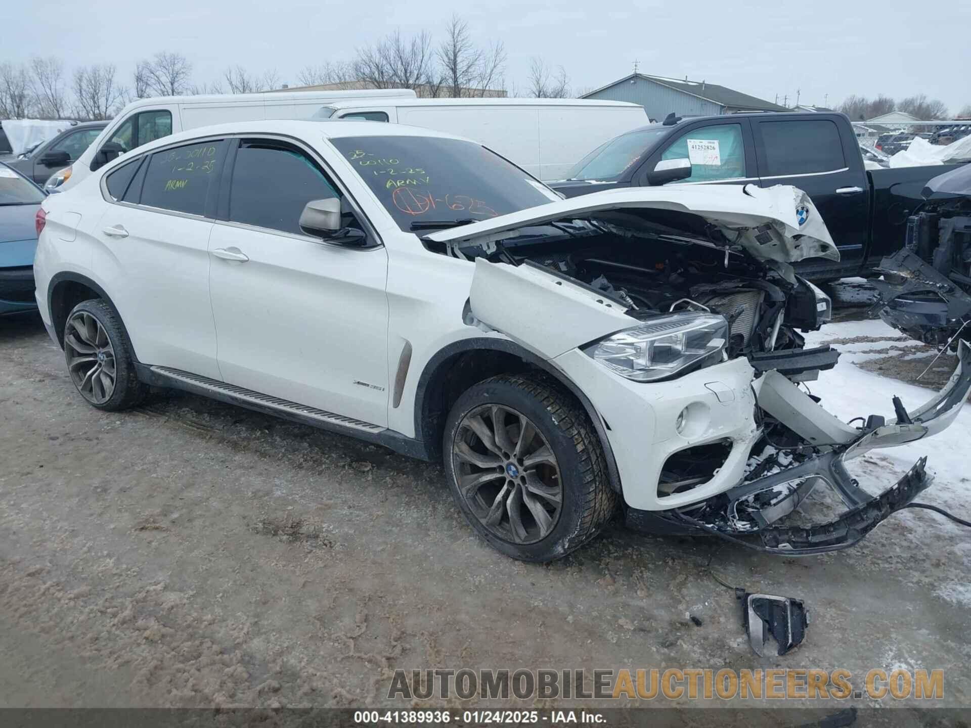 5UXKU2C52G0N83132 BMW X6 2016