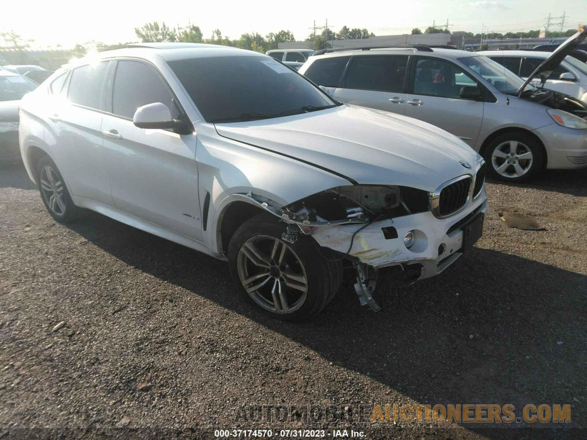 5UXKU2C53G0N83124 BMW X6 2016