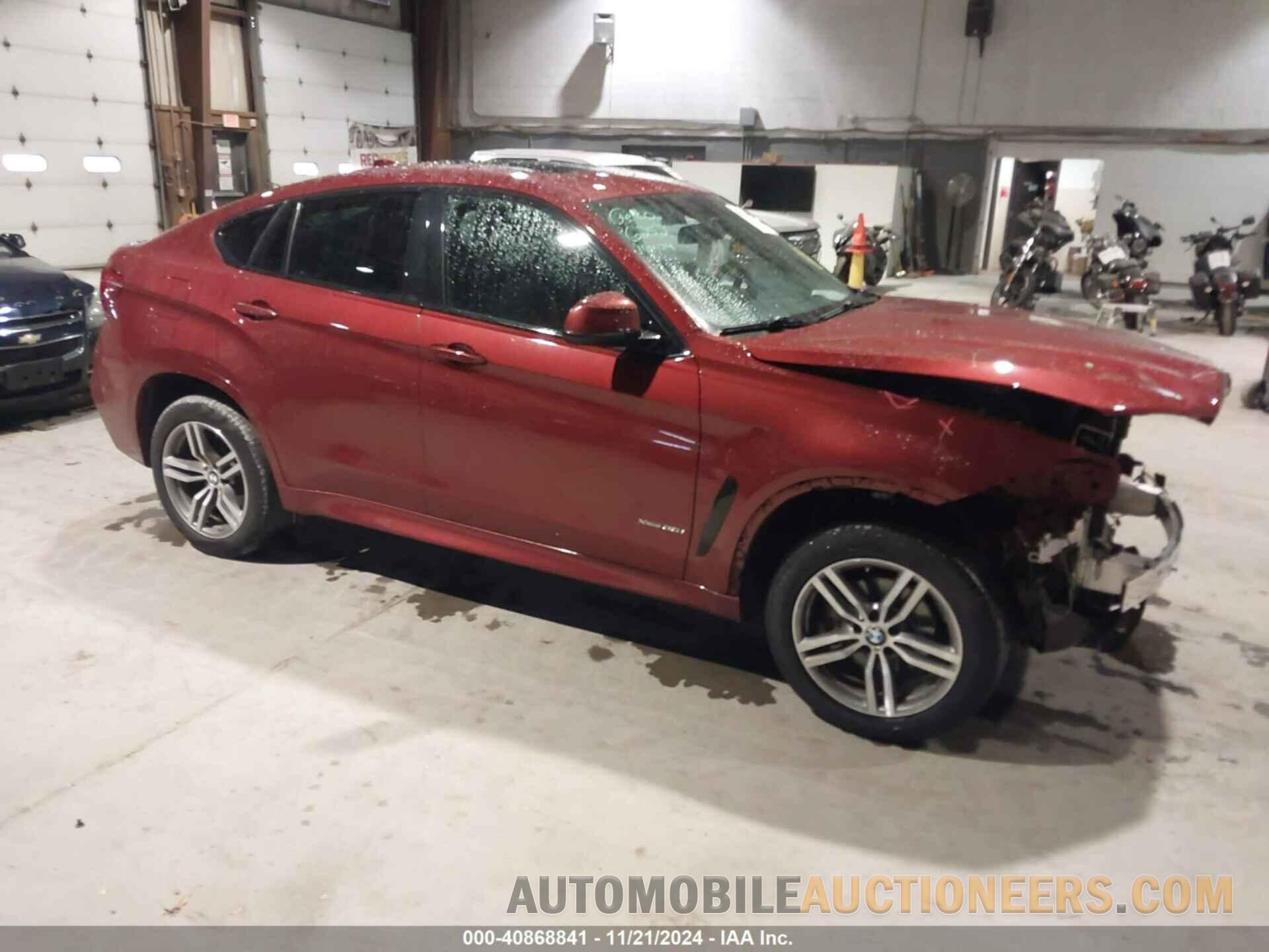 5UXKU2C53H0N84386 BMW X6 2017