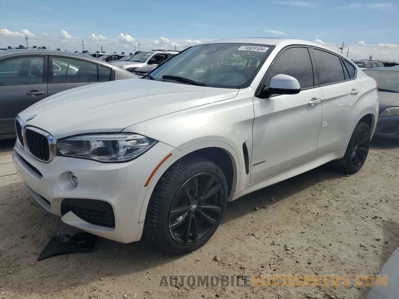 5UXKU2C53J0X50492 BMW X6 2018