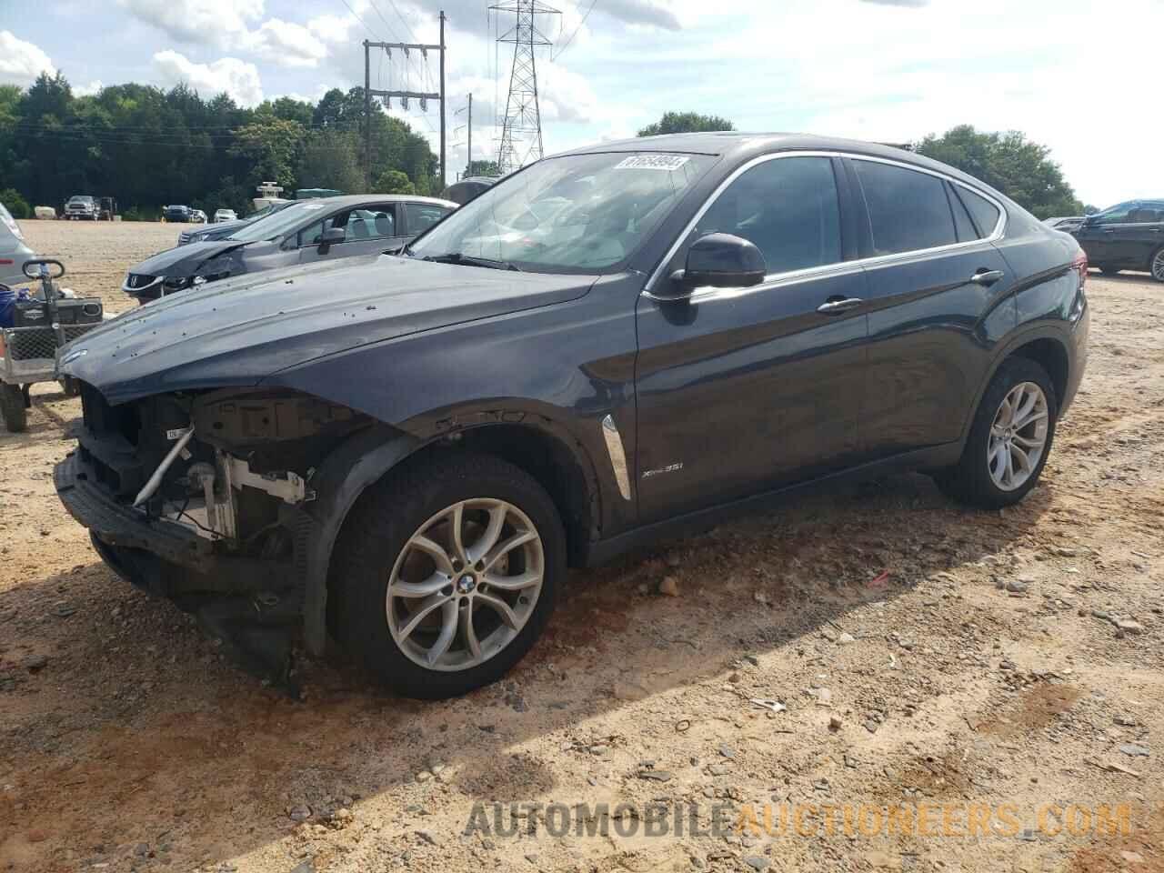 5UXKU2C54F0N77041 BMW X6 2015