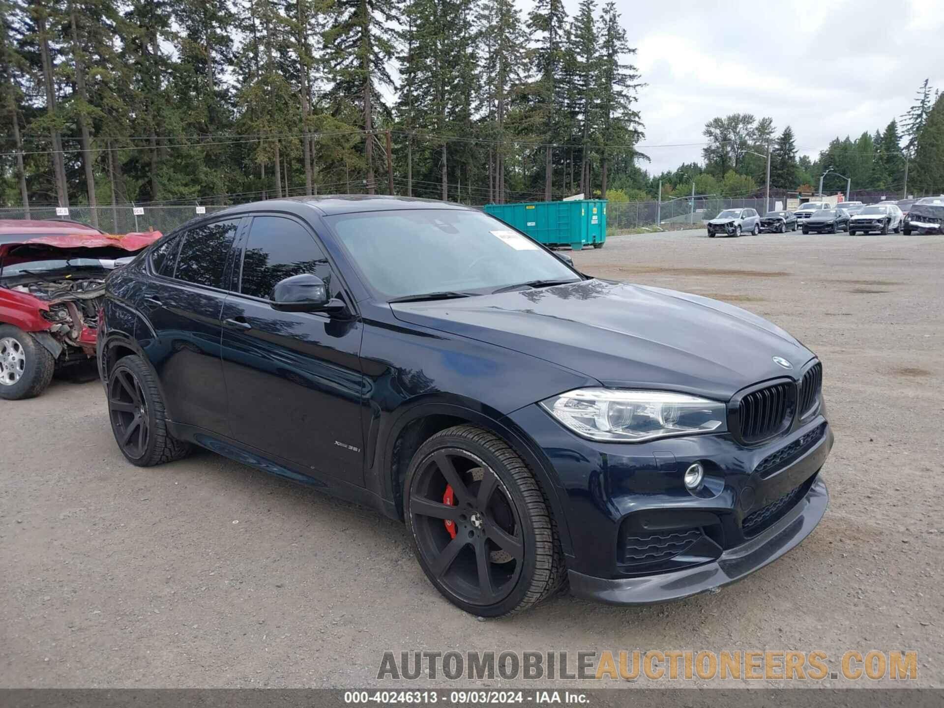 5UXKU2C54G0N78580 BMW X6 2016