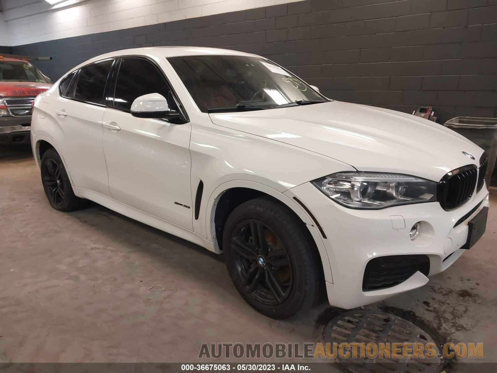 5UXKU2C54G0N84153 BMW X6 2016