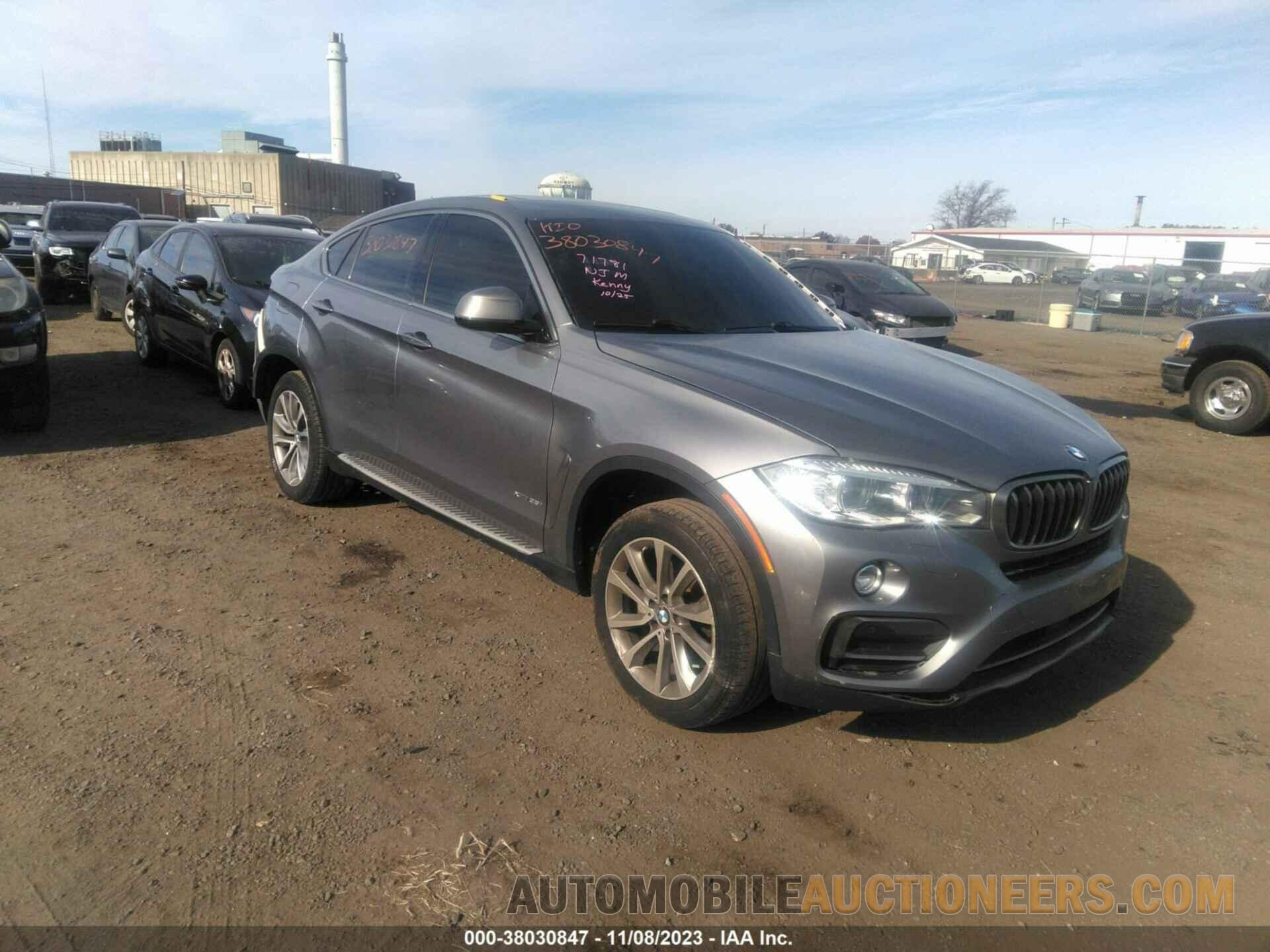 5UXKU2C54H0N84591 BMW X6 2017