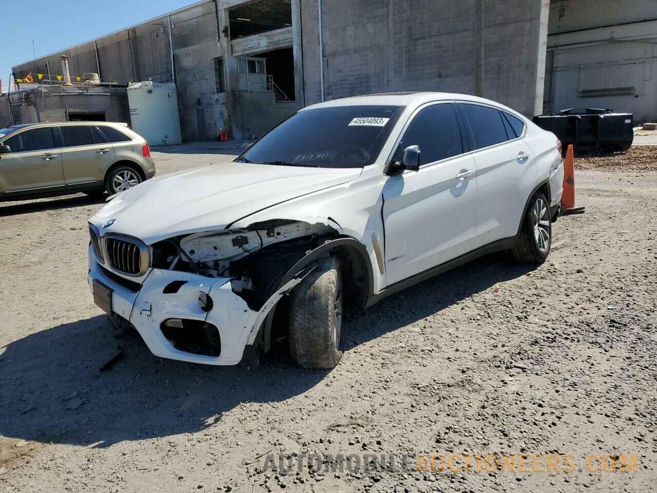 5UXKU2C54H0N84834 BMW X6 2017