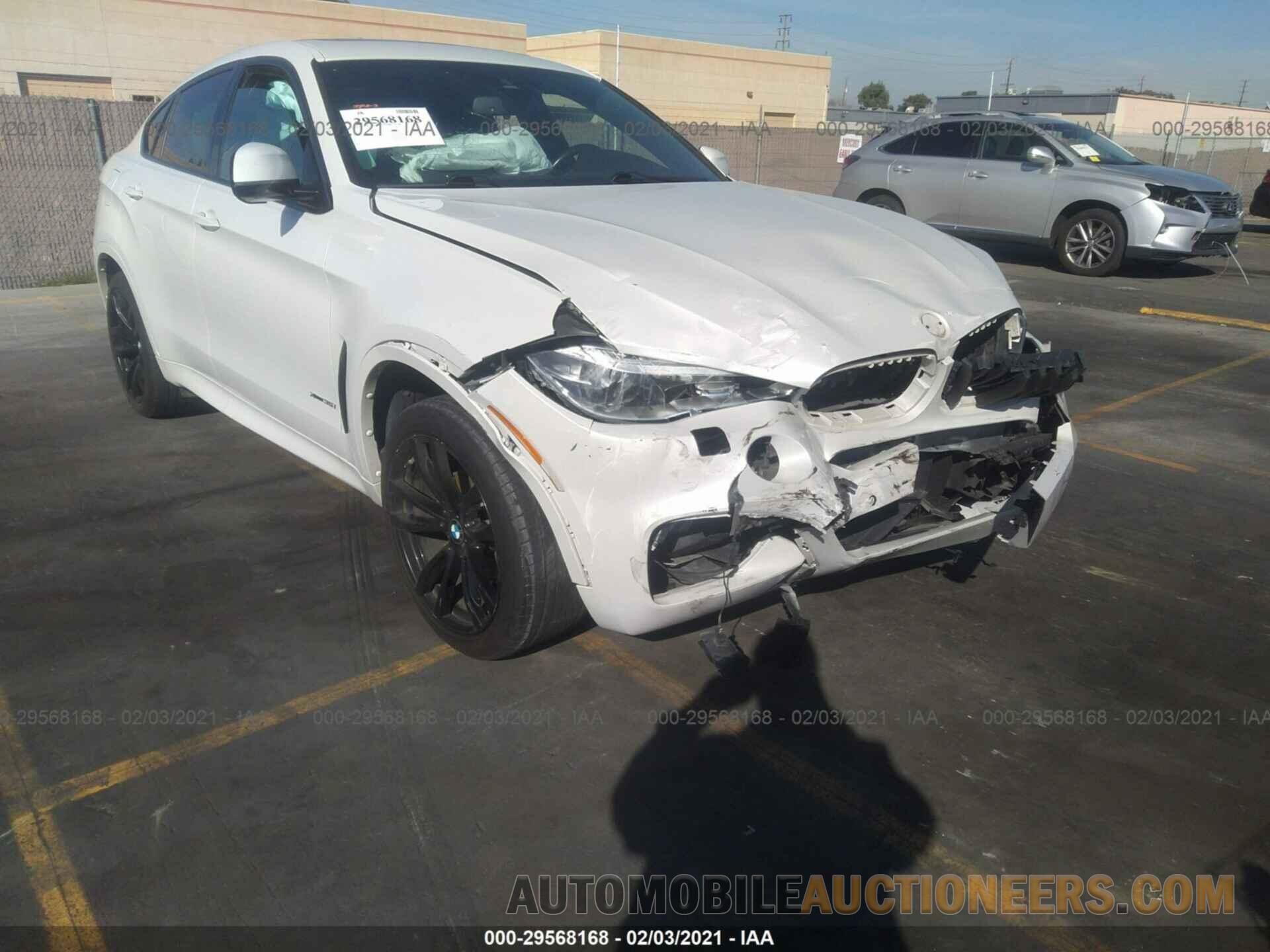 5UXKU2C54H0N85062 BMW X6 2017