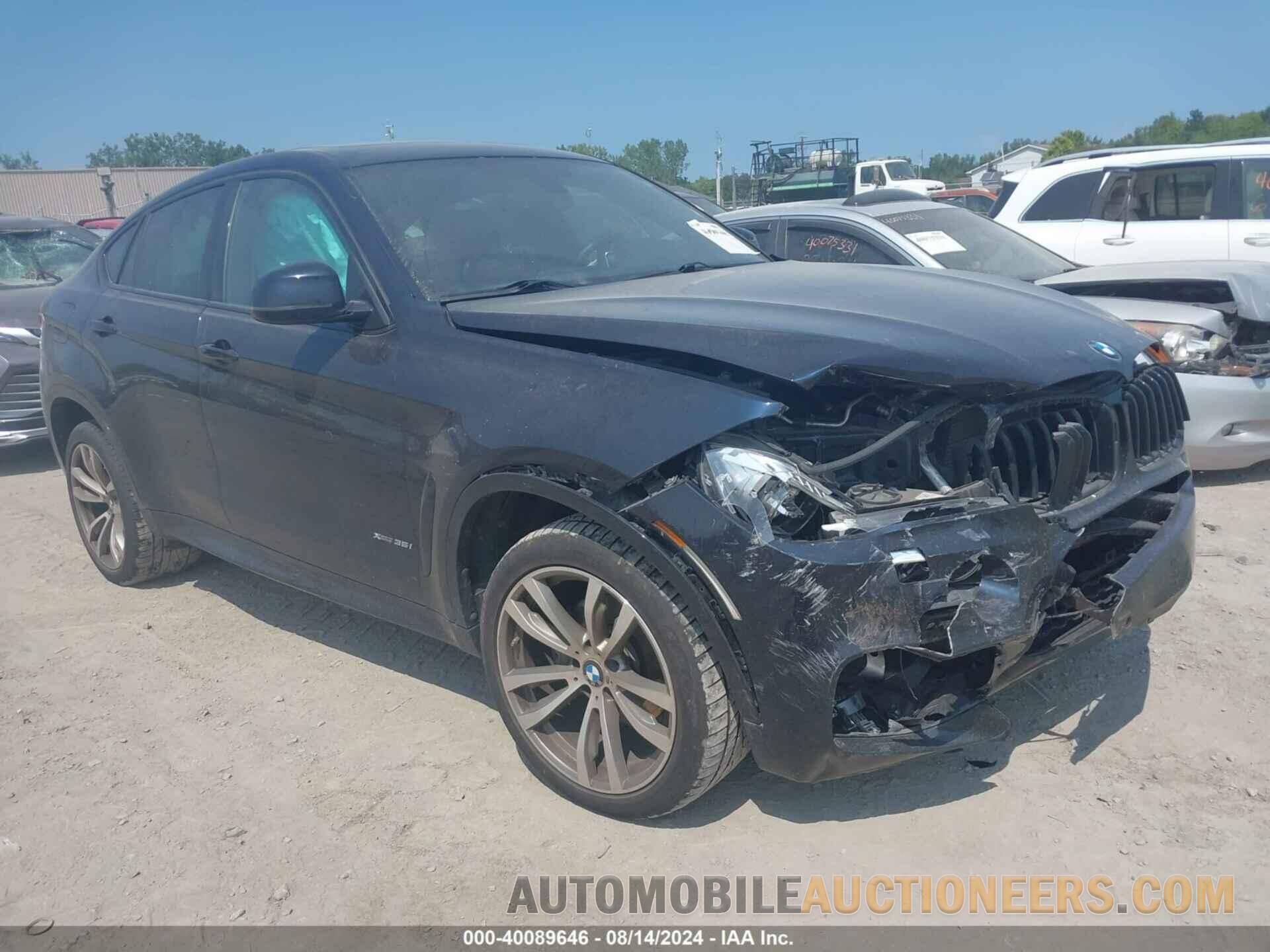 5UXKU2C55F0F95065 BMW X6 2015