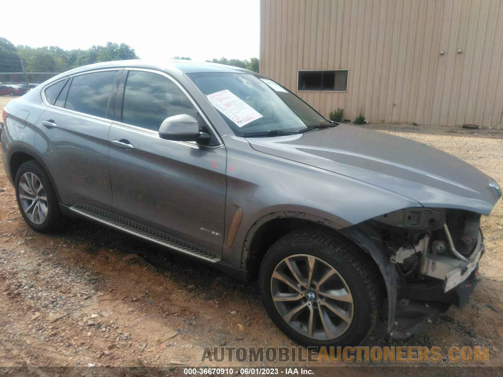 5UXKU2C55F0F95146 BMW X6 2015