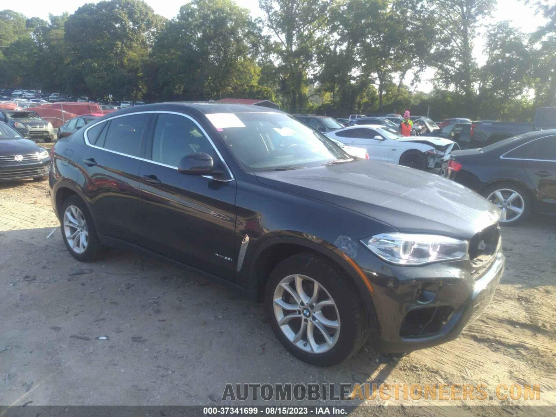 5UXKU2C55F0N77274 BMW X6 2015