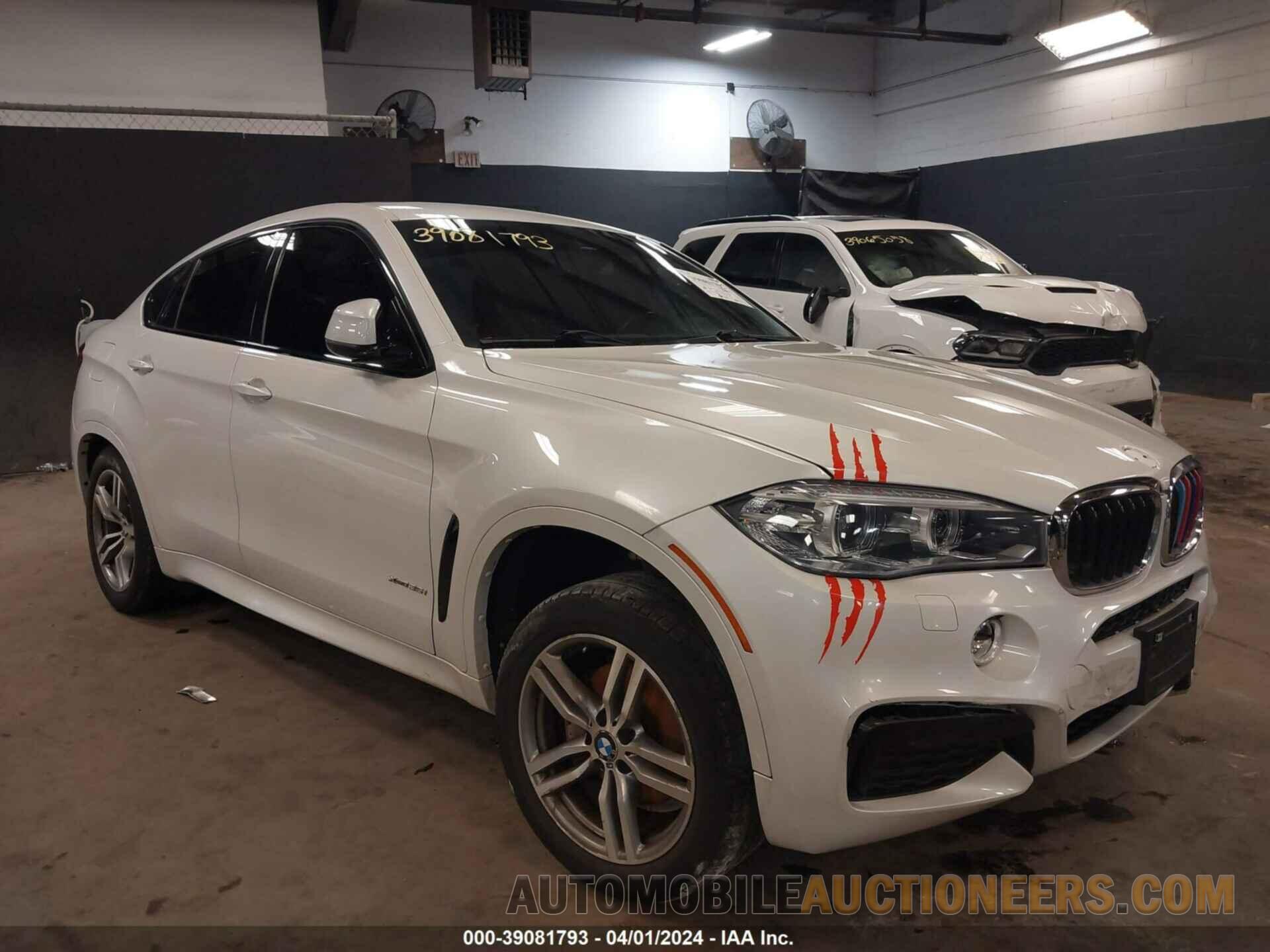 5UXKU2C55G0N81892 BMW X6 2016