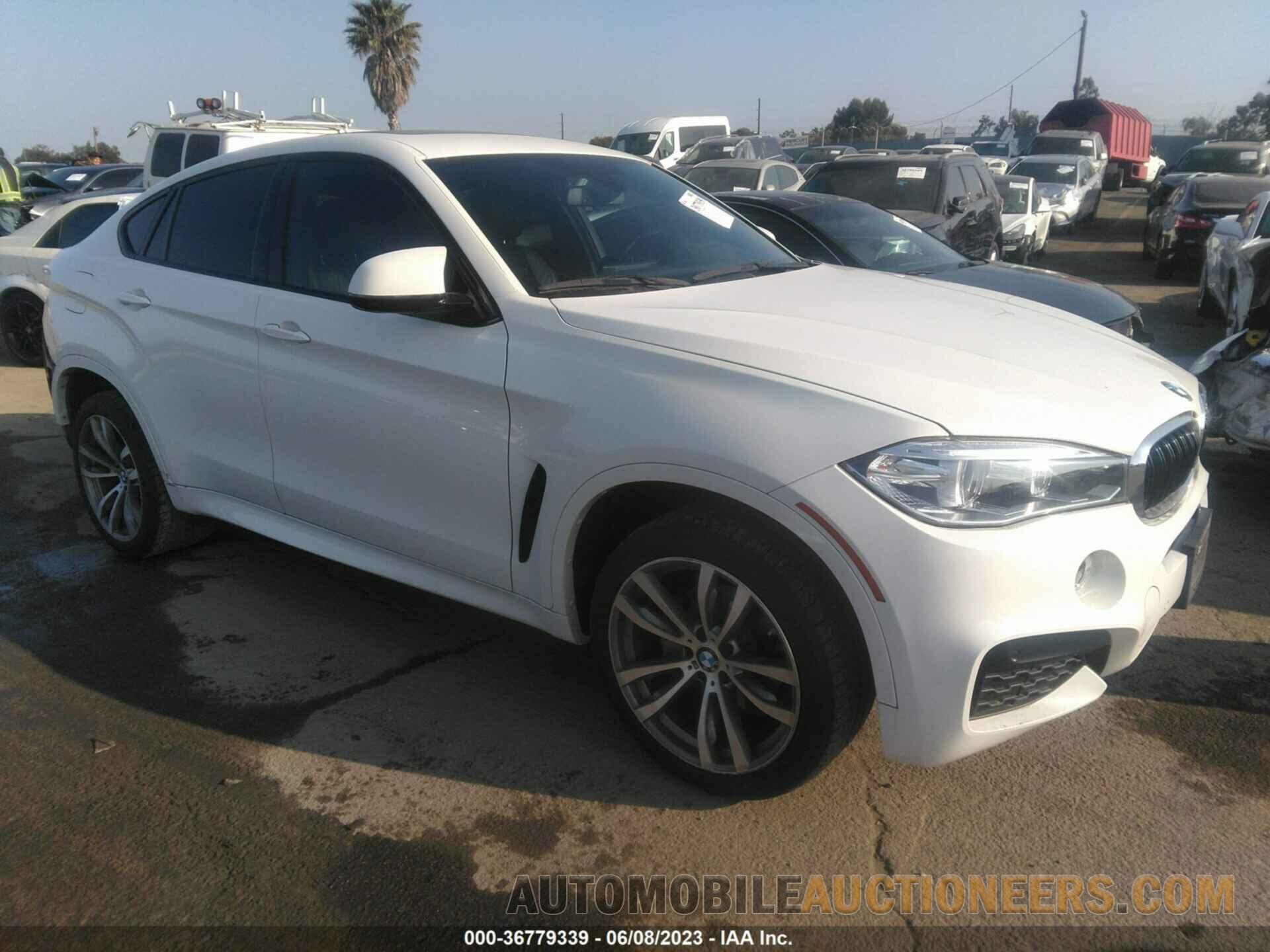 5UXKU2C55G0N83786 BMW X6 2016