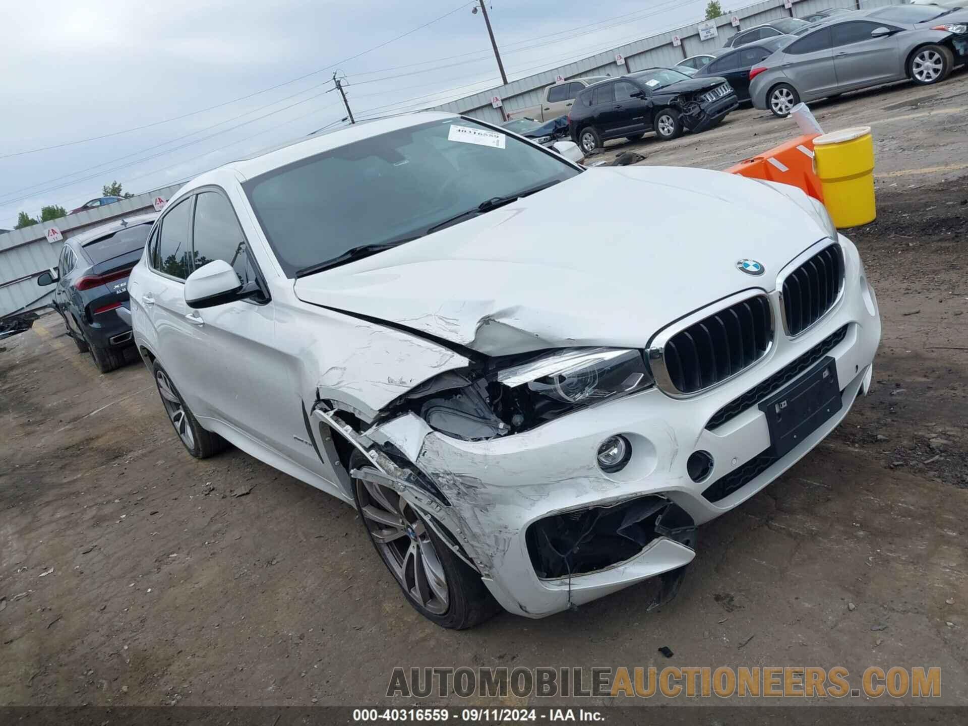 5UXKU2C56F0F95043 BMW X6 2015