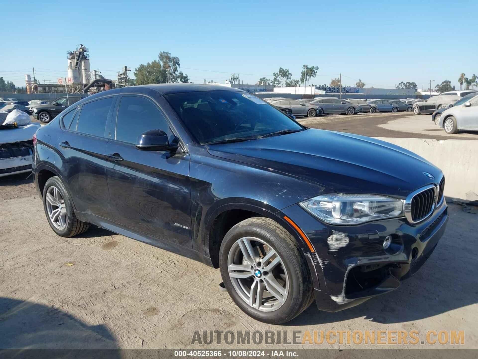 5UXKU2C56F0N77879 BMW X6 2015