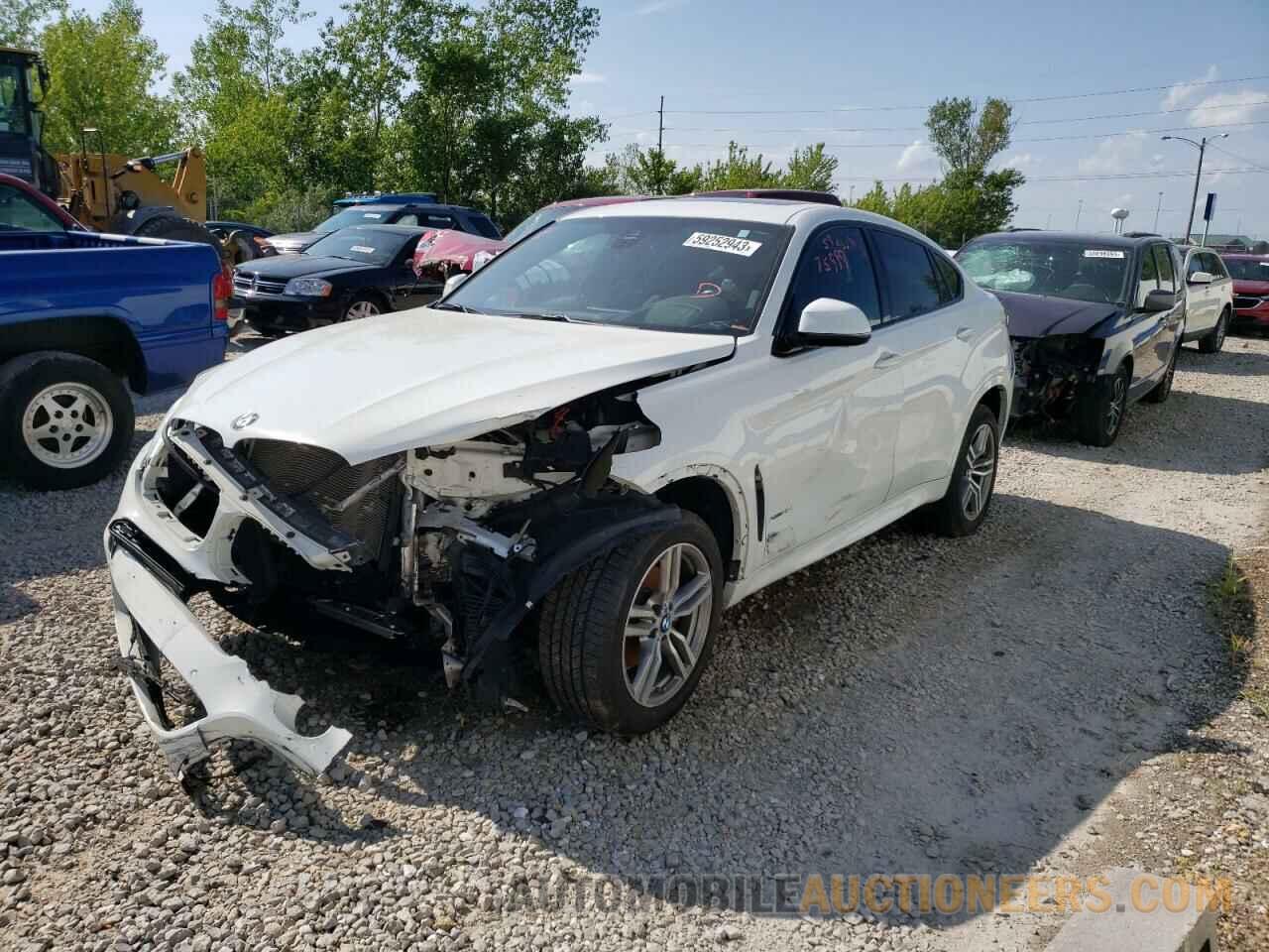 5UXKU2C56H0N84687 BMW X6 2017