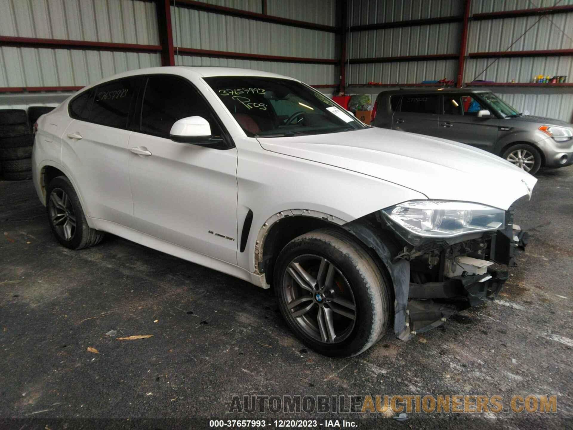 5UXKU2C57G0N80100 BMW X6 2016